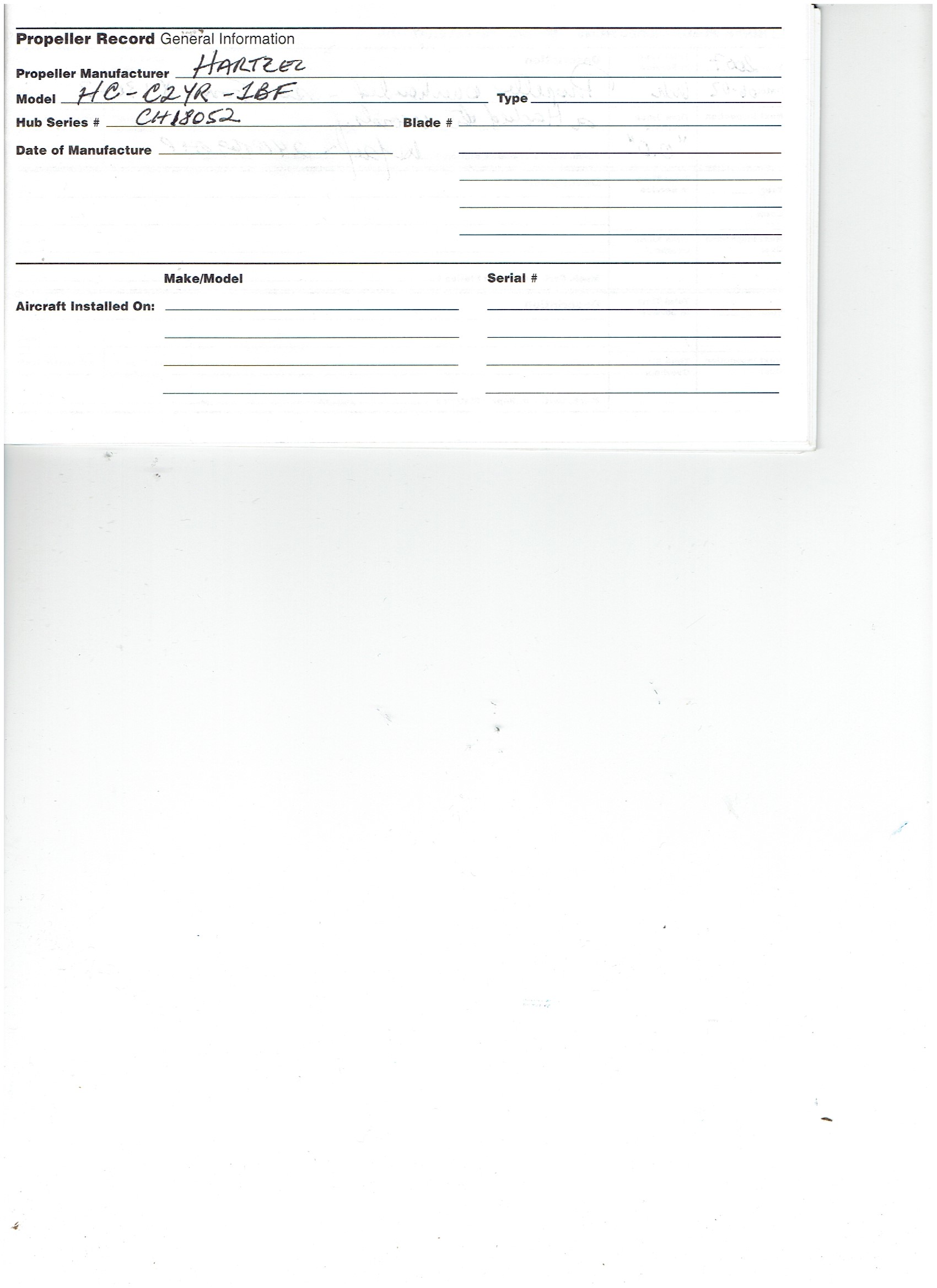 Lancair 320/360 N52LC document